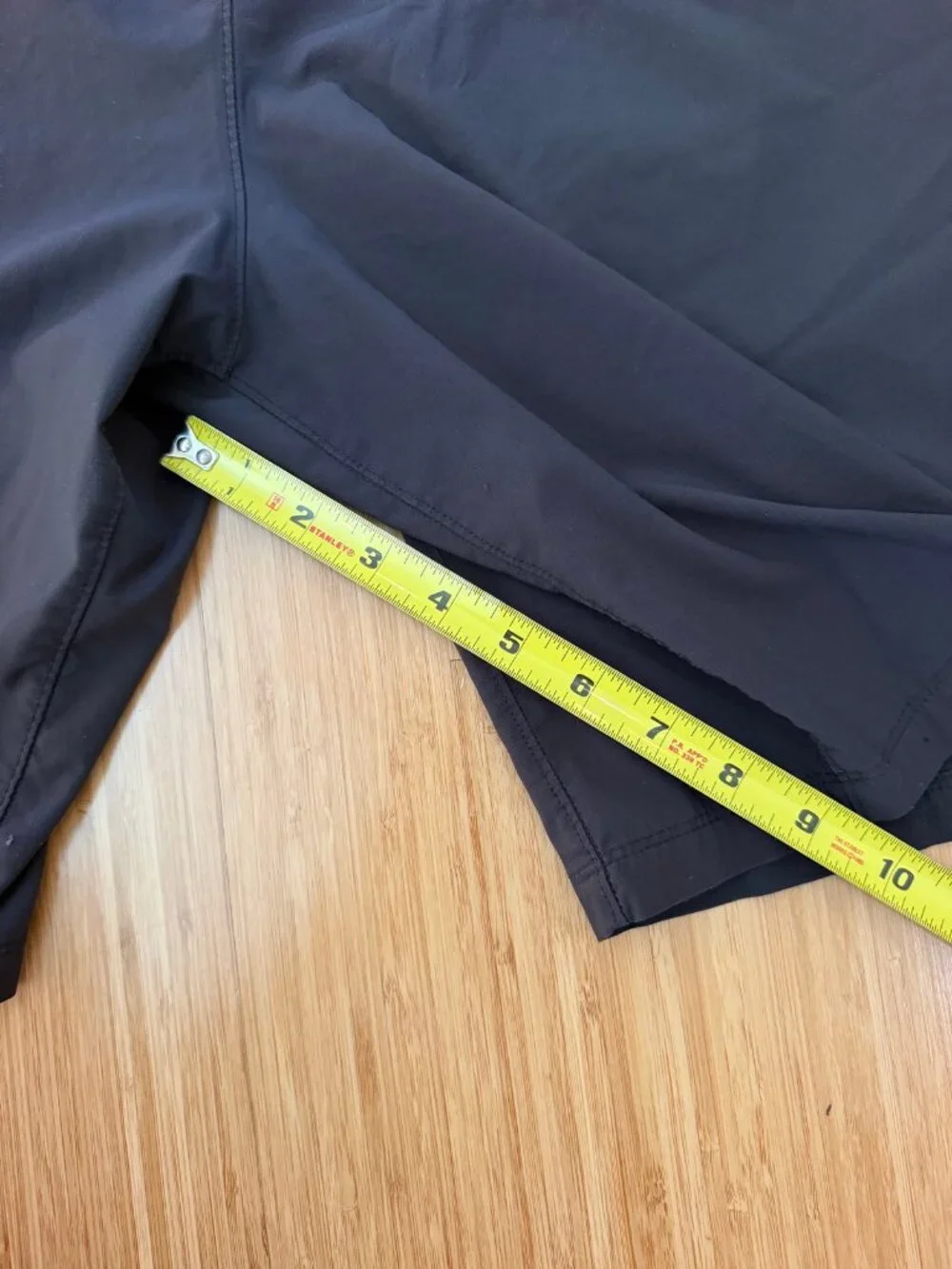 Patagonia Men's Black Nine Trails Shorts 8 In Size M Drawstring Athletic